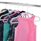 Simplify Kids Velvet Hangers in Blush, 25PK 3224-BLUSH - alternate 2